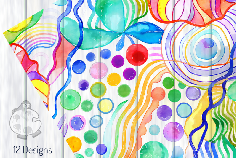 shapes-watercolor-fashion-pattern-papers