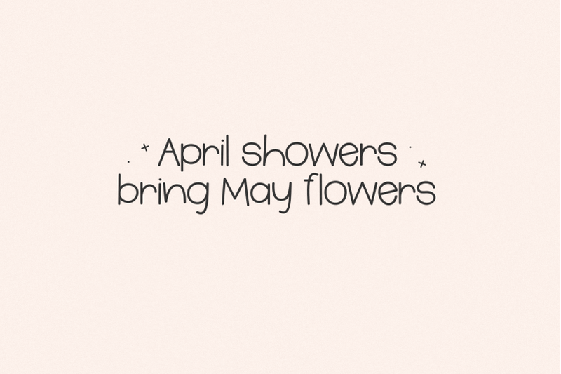 spring-flowers-cute-handwriting-font