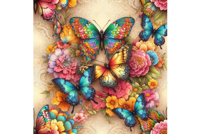 4-watercolor-seamless-beige-pattern-with-bright-colorful-butterflies-a