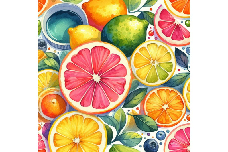 4-watercolor-vector-lemon-slice-filled-with-solid-colors-only-colorf