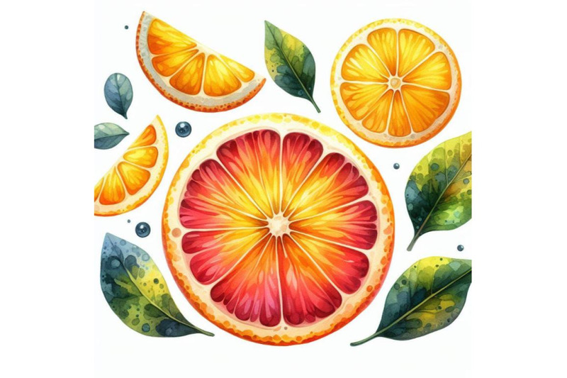 4-watercolor-vector-lemon-slice-filled-with-solid-colors-only-colorf