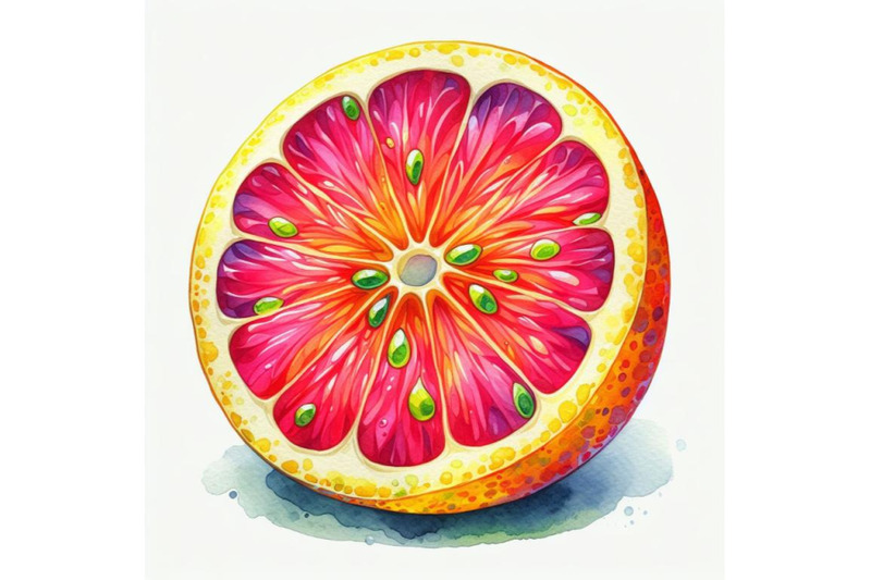 4-watercolor-vector-lemon-slice-filled-with-solid-colors-only-colorf