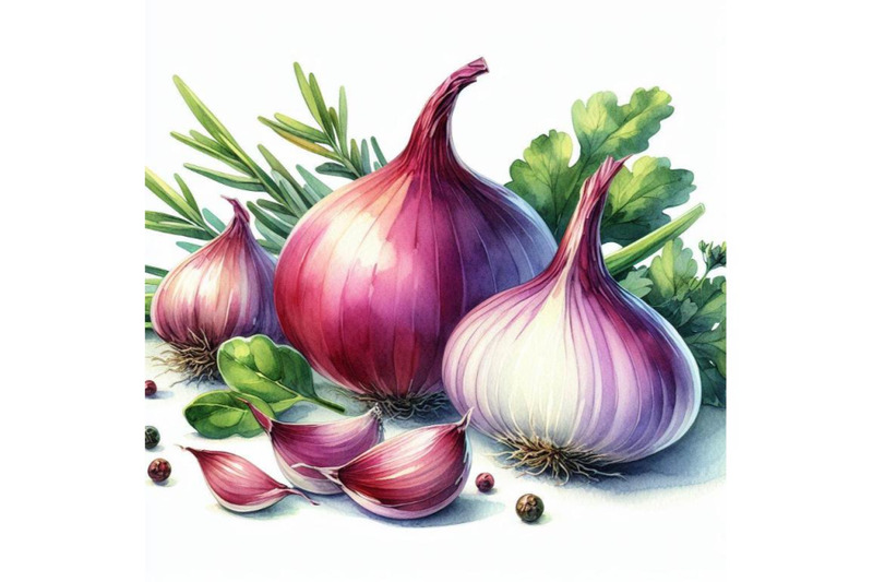 4-watercolor-onion-and-garlic-illustration-on-white-background-color