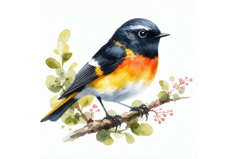 4-watercolor-american-redstart-bird-watercolor-painting-white-backgrou