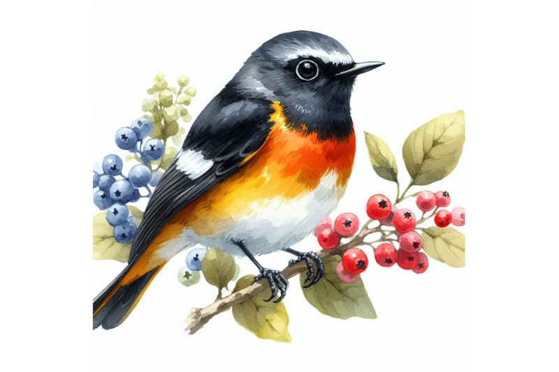 4-watercolor-american-redstart-bird-watercolor-painting-white-backgrou