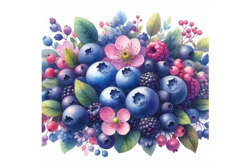 4-watercolor-watercolor-blueberries-white-background-colorful-backgrou