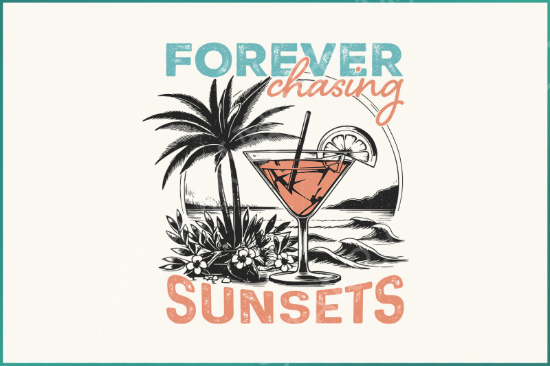 forever-chasing-sunsets-png-retro-summer-beach-designs-tropical-aest