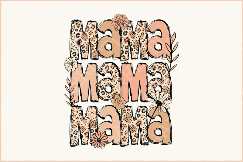 leopard-mama-flower-png-retro-amp-boho-sublimation-groovy-designs-for-mother-039-s-day-floral-mama-shirt-art-digital-download