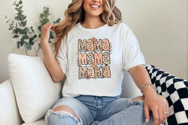 leopard-mama-flower-png-retro-amp-boho-sublimation-groovy-designs-for-mother-039-s-day-floral-mama-shirt-art-digital-download