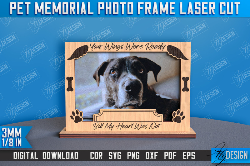 pet-memorial-photo-frame-laser-cut-bundle-design