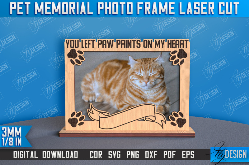 pet-memorial-photo-frame-laser-cut-bundle-design