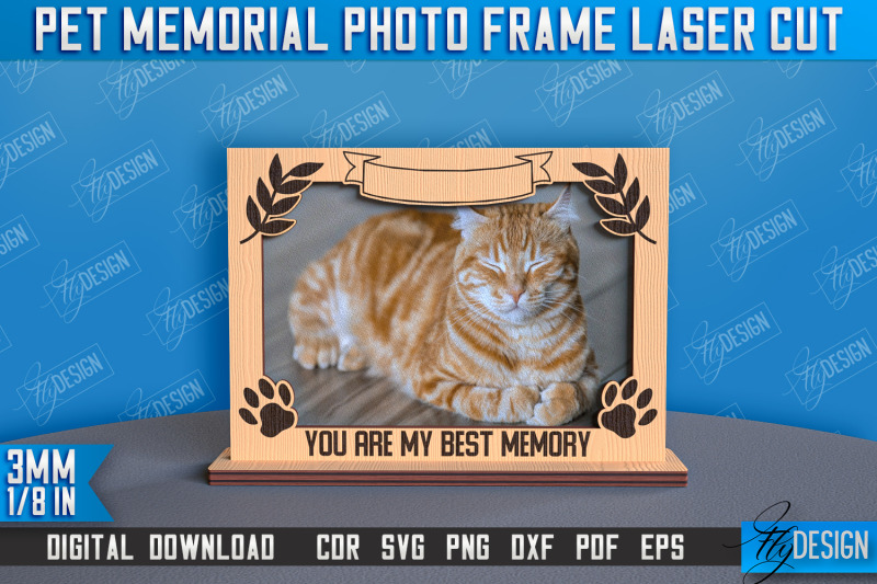 pet-memorial-photo-frame-laser-cut-bundle-design