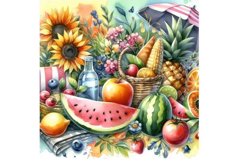 4-watercolor-seasonal-summer-graphic-a-summer-themed-seasonal-graphic