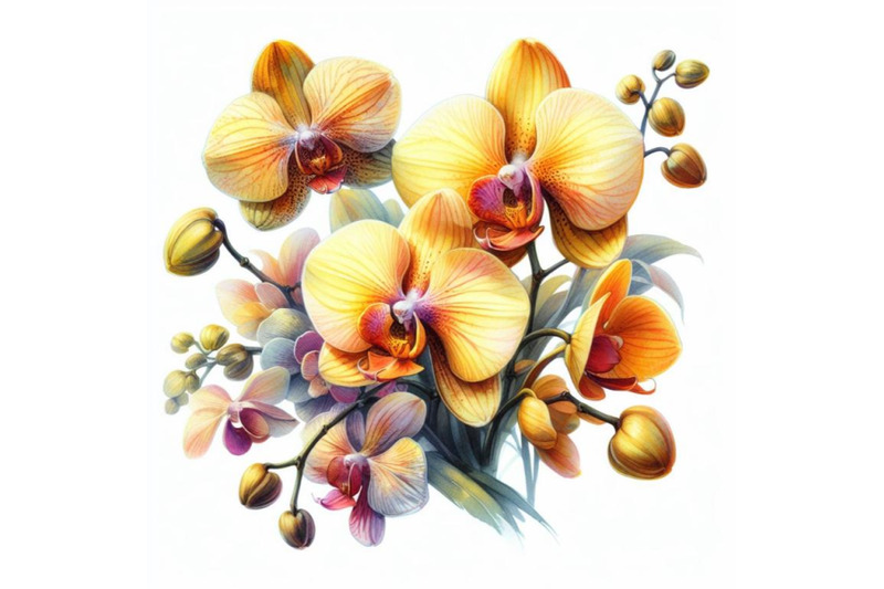 4-watercolor-yellow-orchid-isolated-on-white-painted-in-watercolor-col