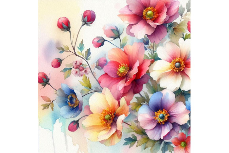 4-watercolor-springtime-colorful-flower-colorful-background