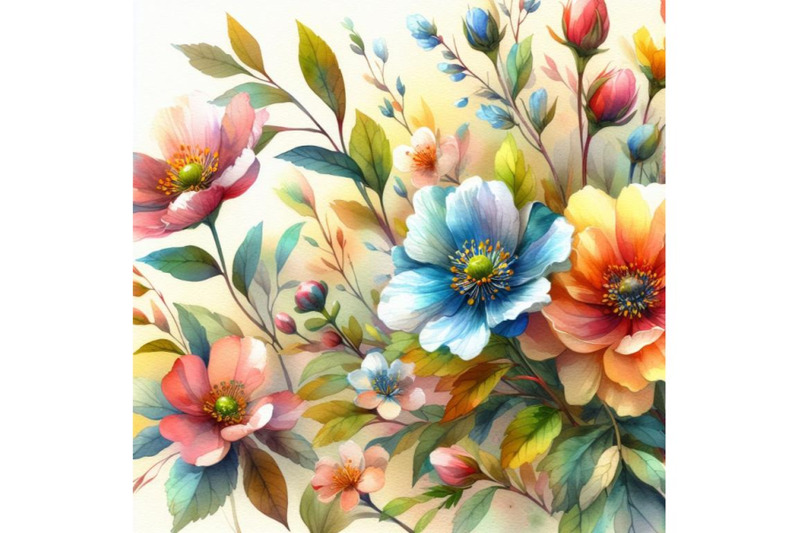 4-watercolor-springtime-colorful-flower-colorful-background