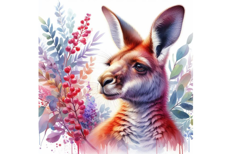 4-watercolor-australian-big-red-kangaroo-isolate-on-white-background-c