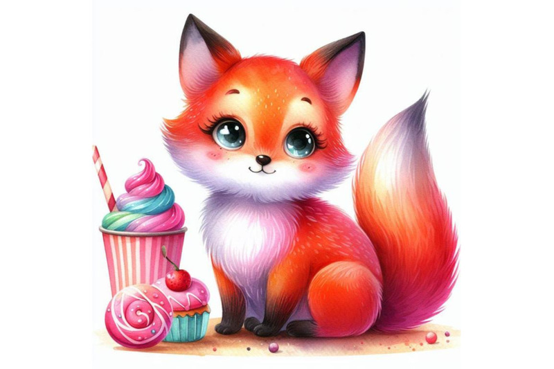 4-watercolor-cute-watercolor-cartoon-fox-isolate-on-white-background-c