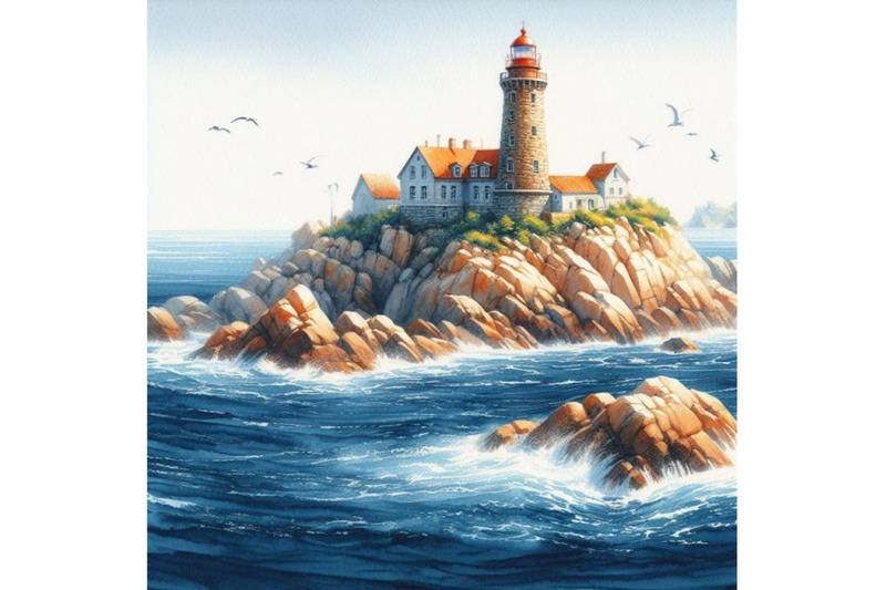 4-lighthouse-on-rock-island-in-sea