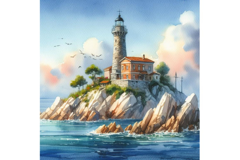 4-lighthouse-on-rock-island-in-sea