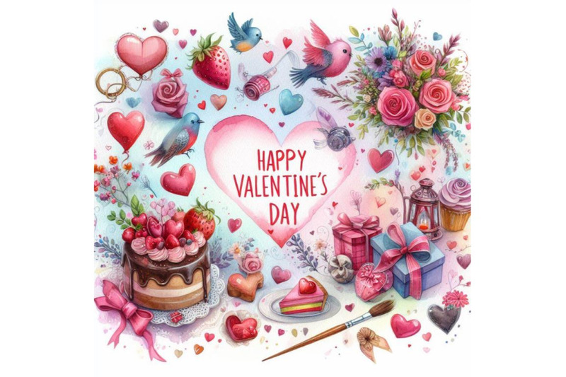 4-watercolor-a-very-happy-valentines-day-colorful-background