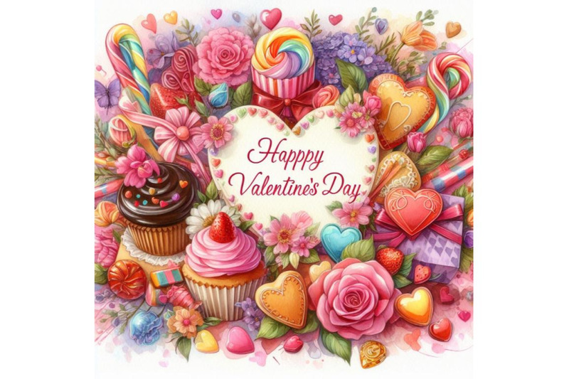 4-watercolor-a-very-happy-valentines-day-colorful-background