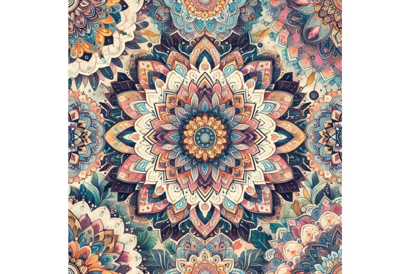 4-watercolor-mandala-boho-hand-drawn-seamless-pattern-colorful-backgr