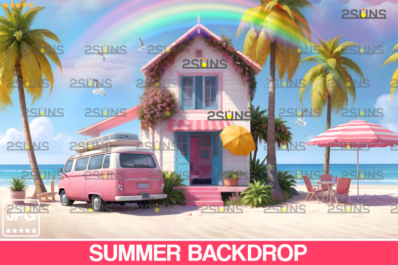 beach-backdrop-dream-house-summer-backdrop-van