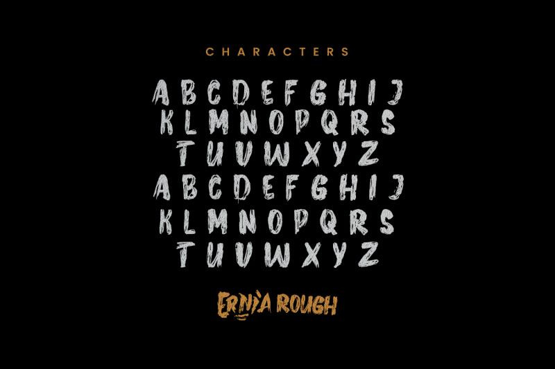 ernia-rough-handmade-brush-font