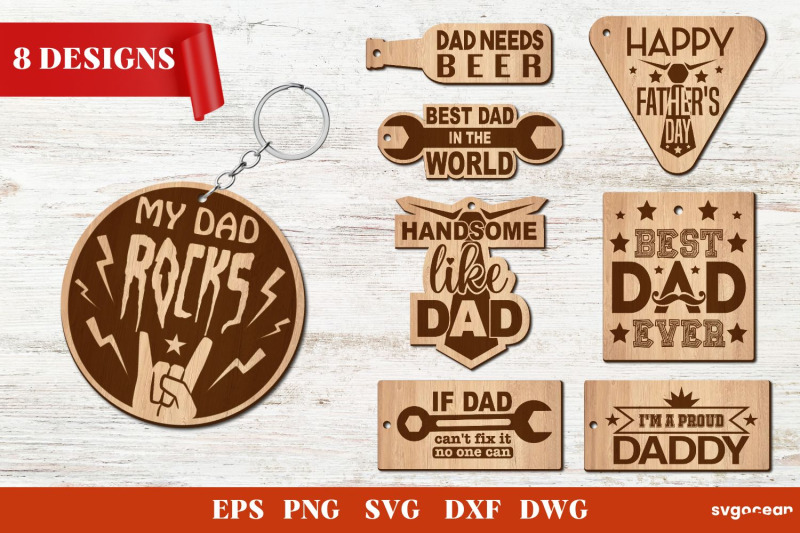 fathers-day-keychains-laser-cut