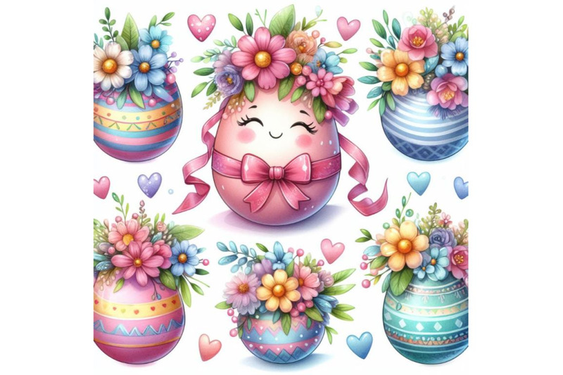 4-watercolor-illustration-of-cute-easter-egg-decorated-with-flowers-c