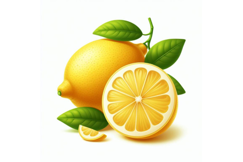 4-fresh-lemon-with-green-leaves