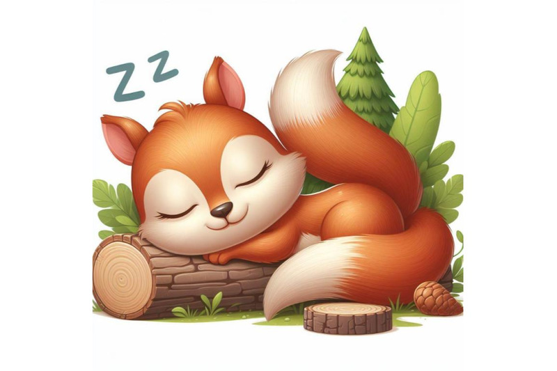 4-cute-little-squirrel-sleeping