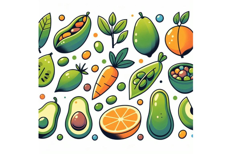 4-fresh-healthy-food-pods-whole-flat-lay-icons