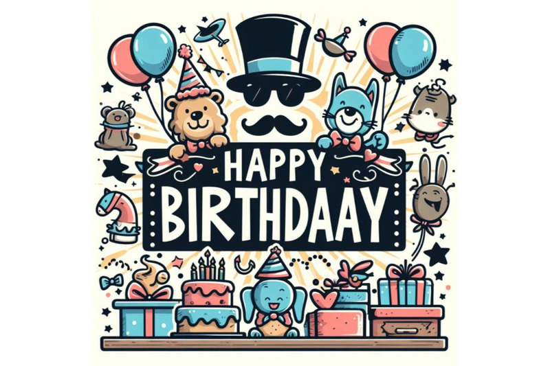 4-happy-birthday-cartoon-sign