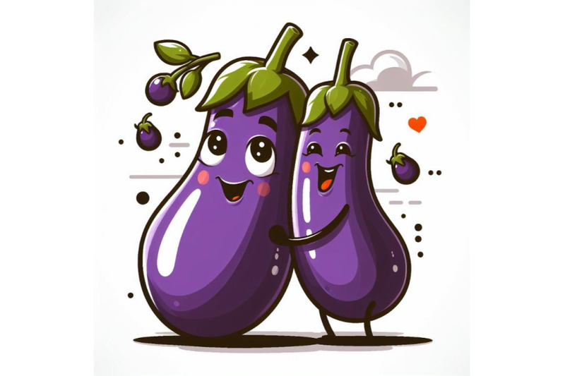 4-the-eggplant-isolated-on-white-background