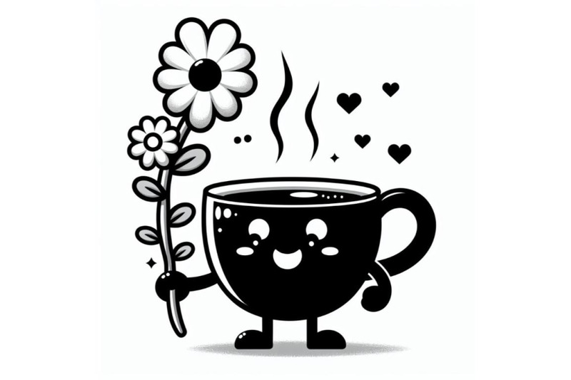 4-cartoon-character-cup-with-flower