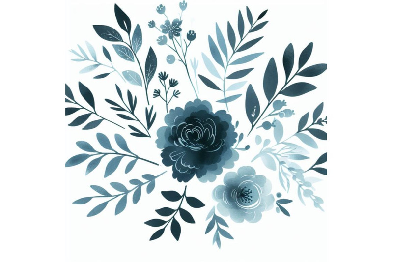 4-watercolor-dusty-blue-floral-graphics