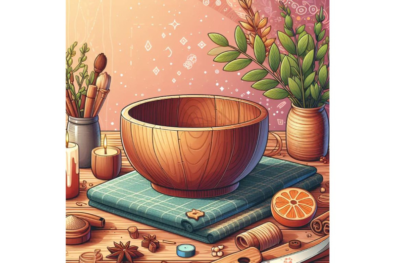4-wooden-bowl-on-a-table