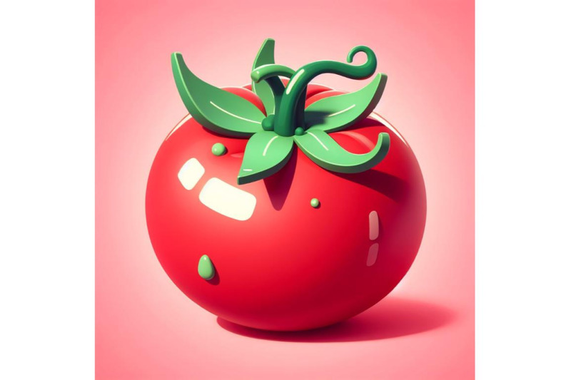 4-tomato-pink-background-3d