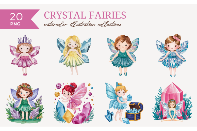 crystal-fairies