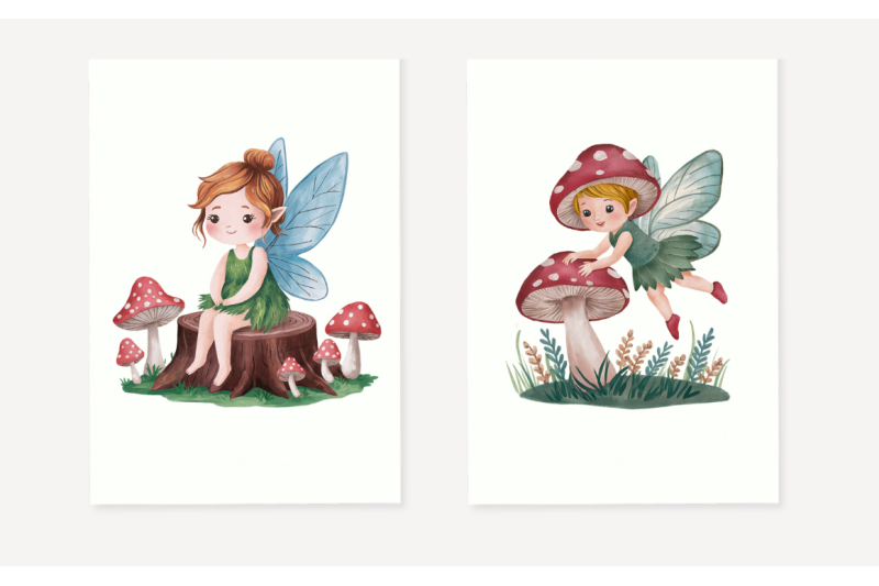 mushroom-fairies