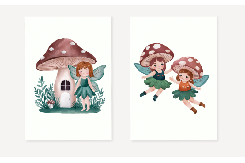 mushroom-fairies