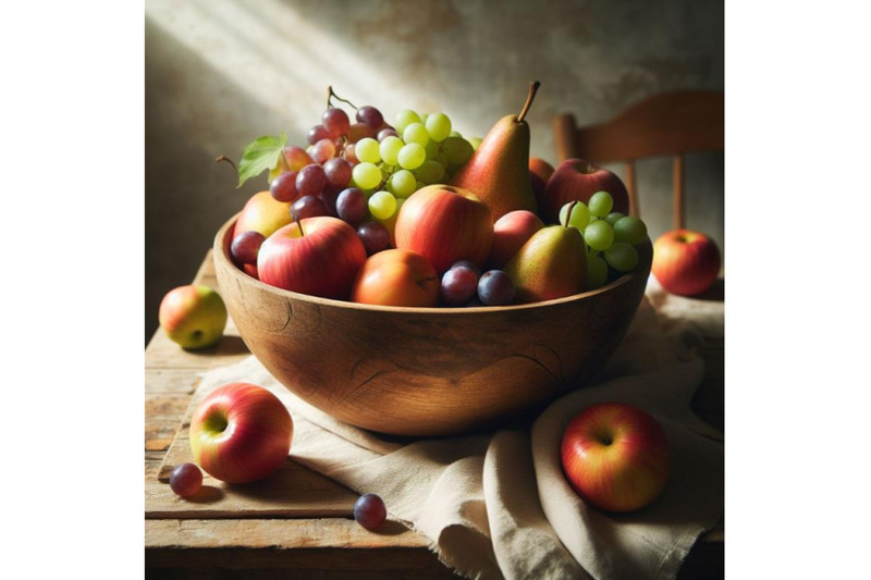 4-a-bunch-of-grapes-is-being-splashed-with-water