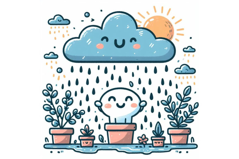 4-rainy-day-with-plant-vector-illustration-cute-doodle-artistic