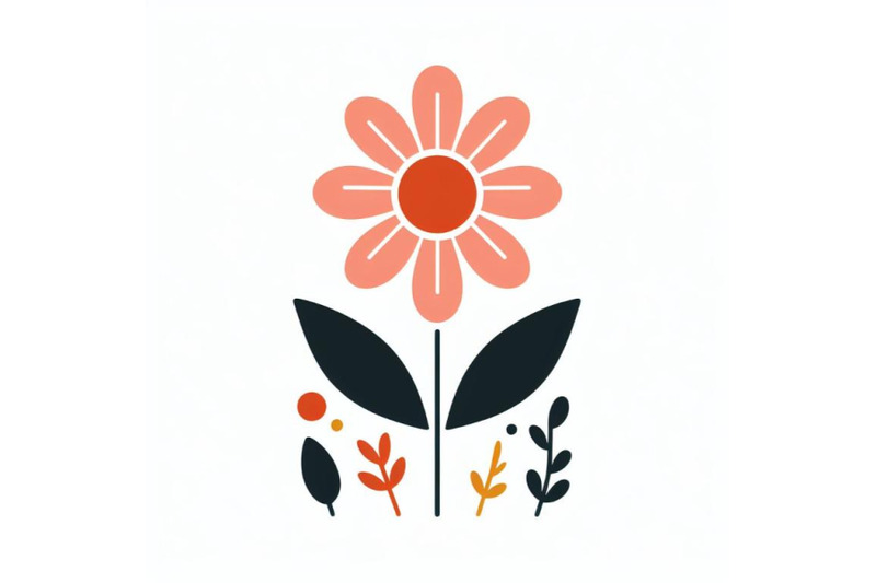 4-minimal-flower-poster