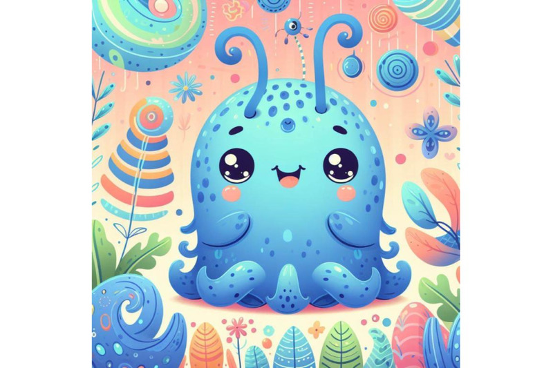 4-a-charming-blue-creature