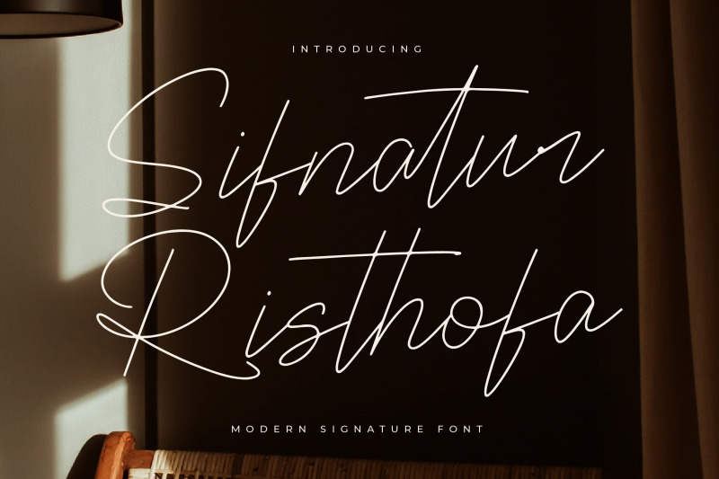 sifnatur-risthofa-modern-signature-font
