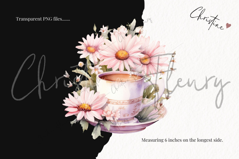 watercolor-pink-flower-tea-clipart