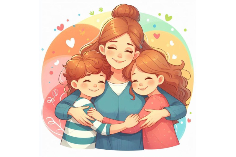 4-two-kids-hugging-their-mother